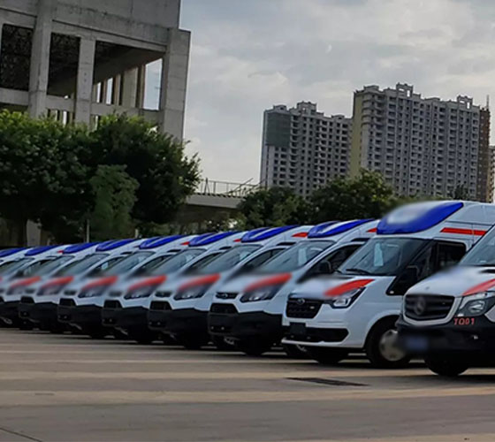 荥经县服务车队展示